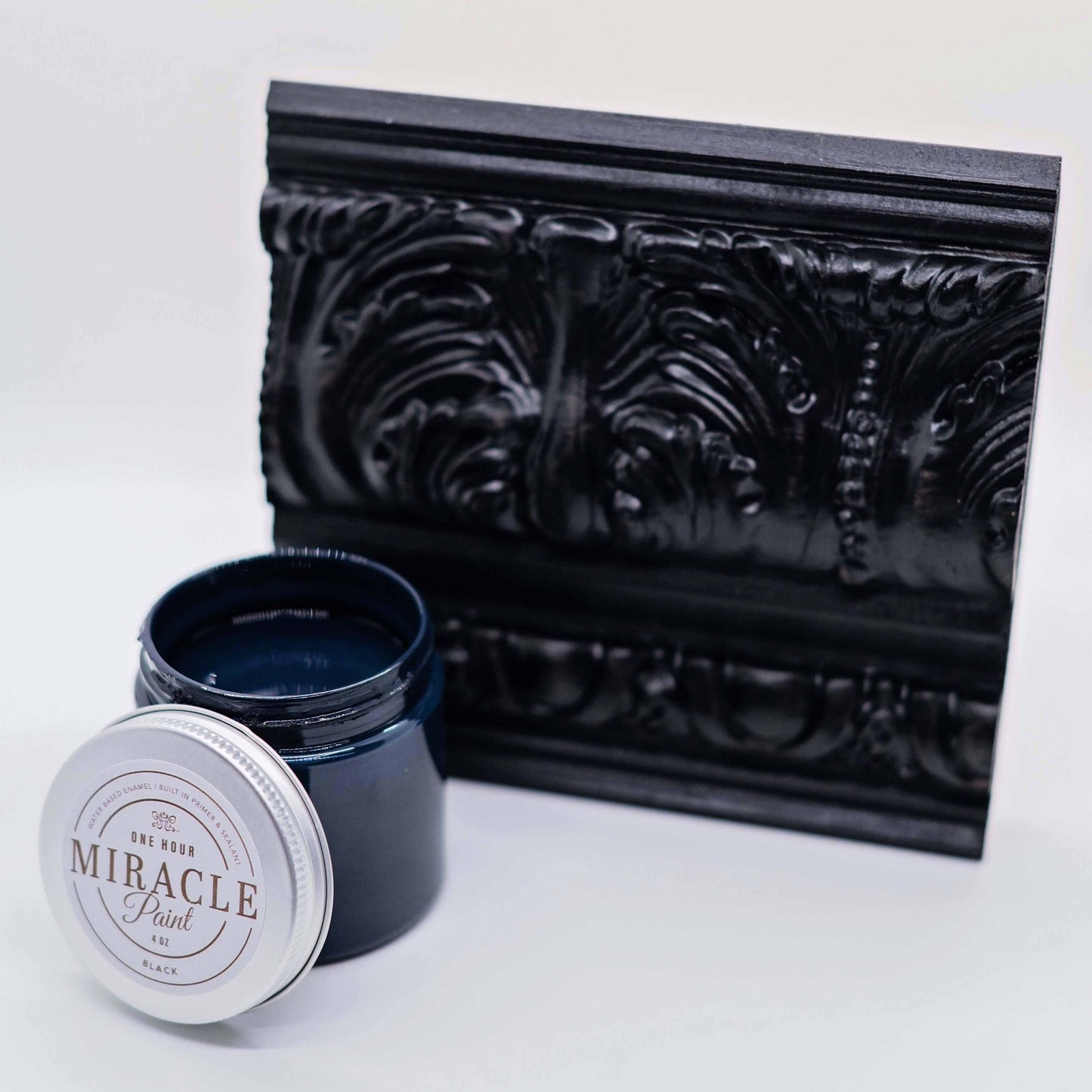 Miracle Paint - Black 4oz Sample
