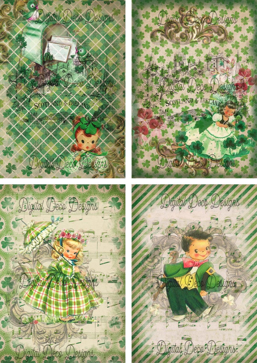 Cloverfield Hill 4 Collage Sheet (#B003)