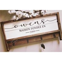 Personalized Key Holder