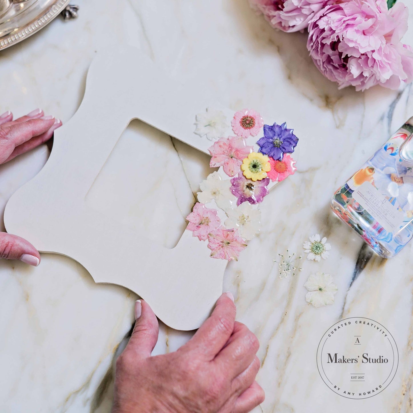 Red & Pink Dried Flowers