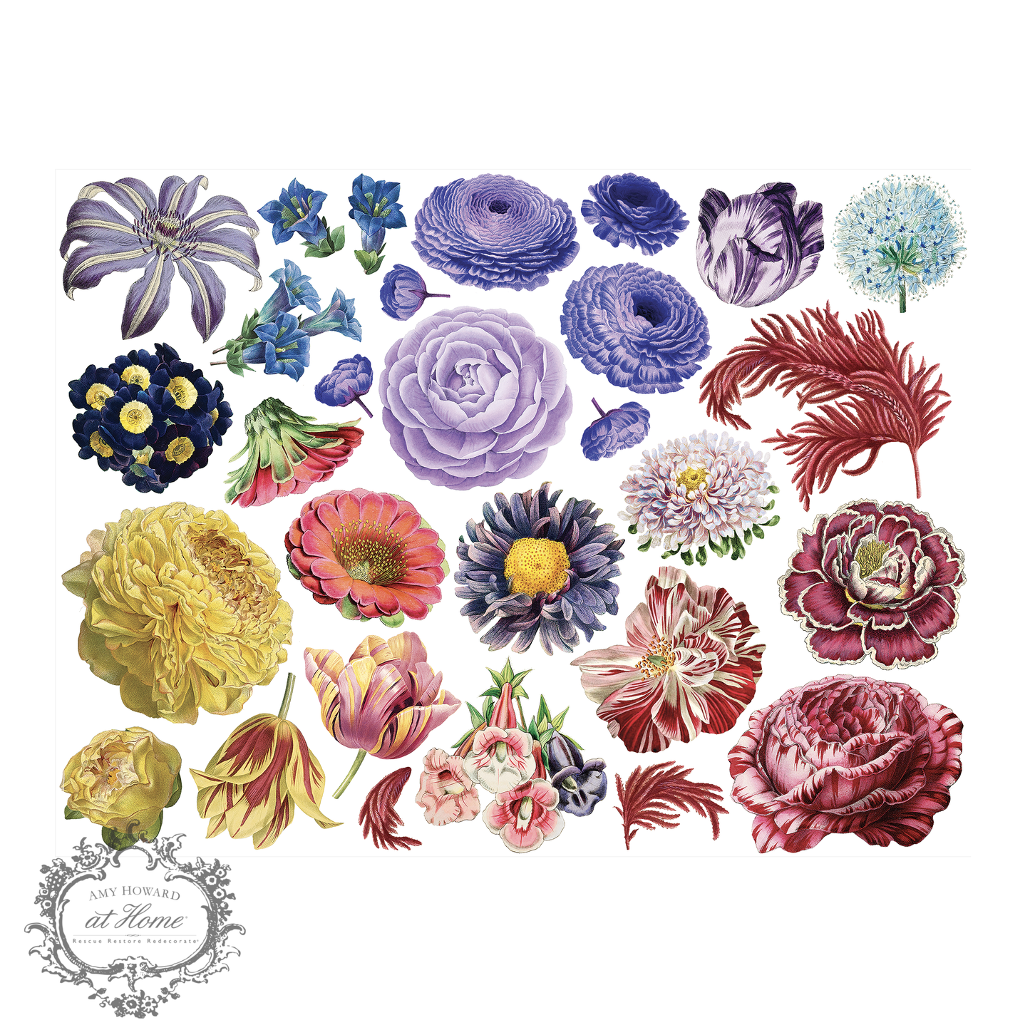 Spring In Bloom - Color Transfer 16"x12"