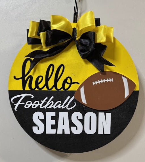 Football Round - Hello Football Season