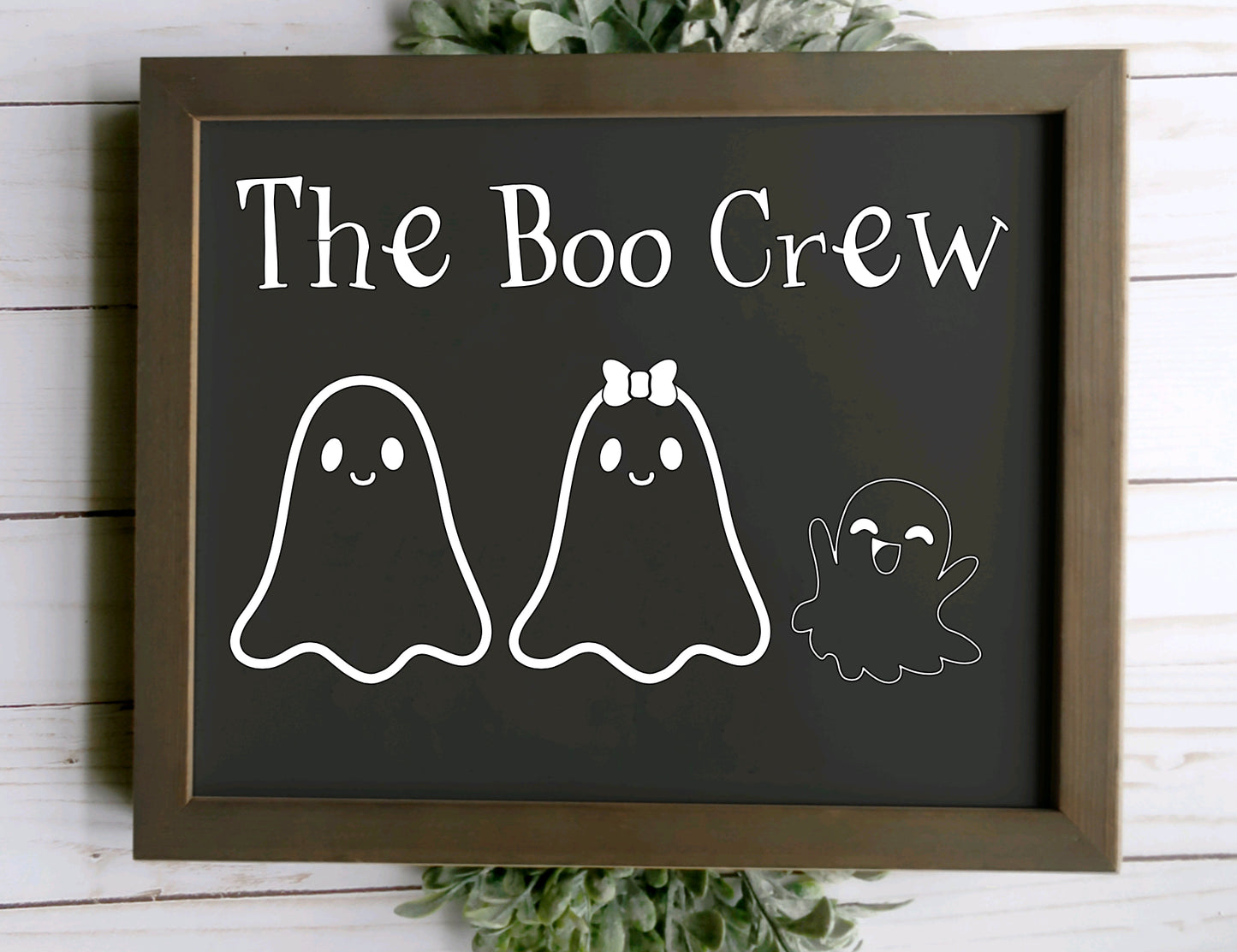Ghost Family Sign