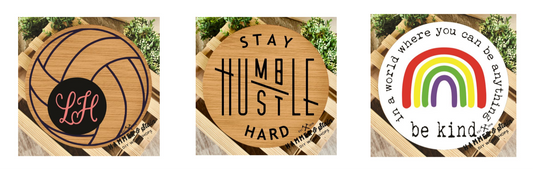 12" Round Sign Party