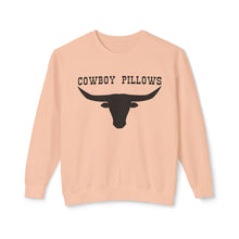 Cowboy Pillows Sweatshirt - Unisex Lightweight Crewneck, Perfect for Cozy Days, Gift for Farmers, Western Style, Rodeo Events
