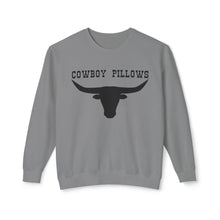 Cowboy Pillows Sweatshirt - Unisex Lightweight Crewneck, Perfect for Cozy Days, Gift for Farmers, Western Style, Rodeo Events