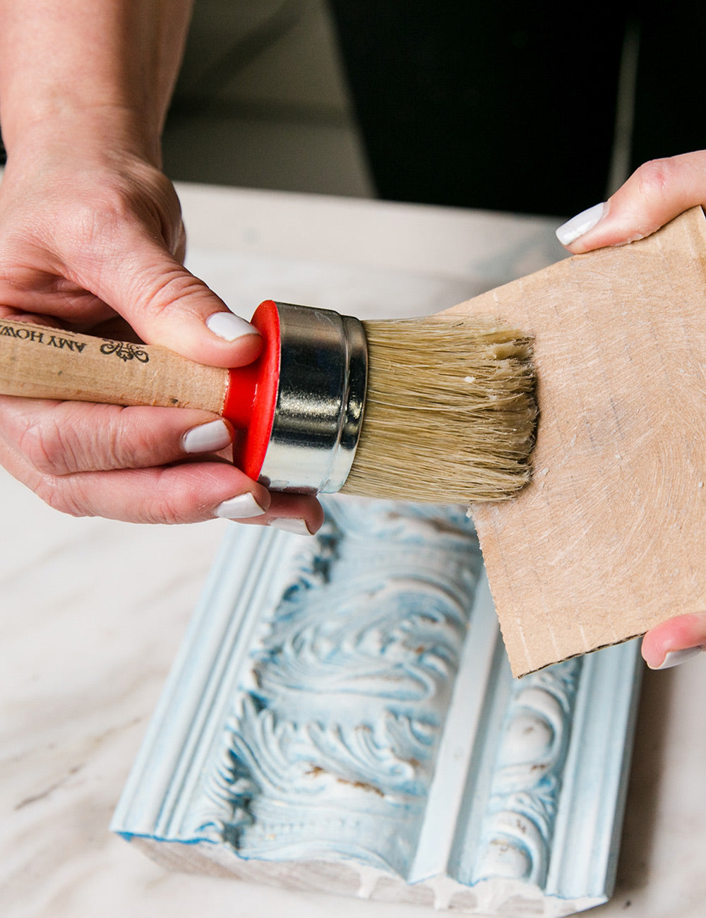 2.0″ Round Hog Hair Paint Brush