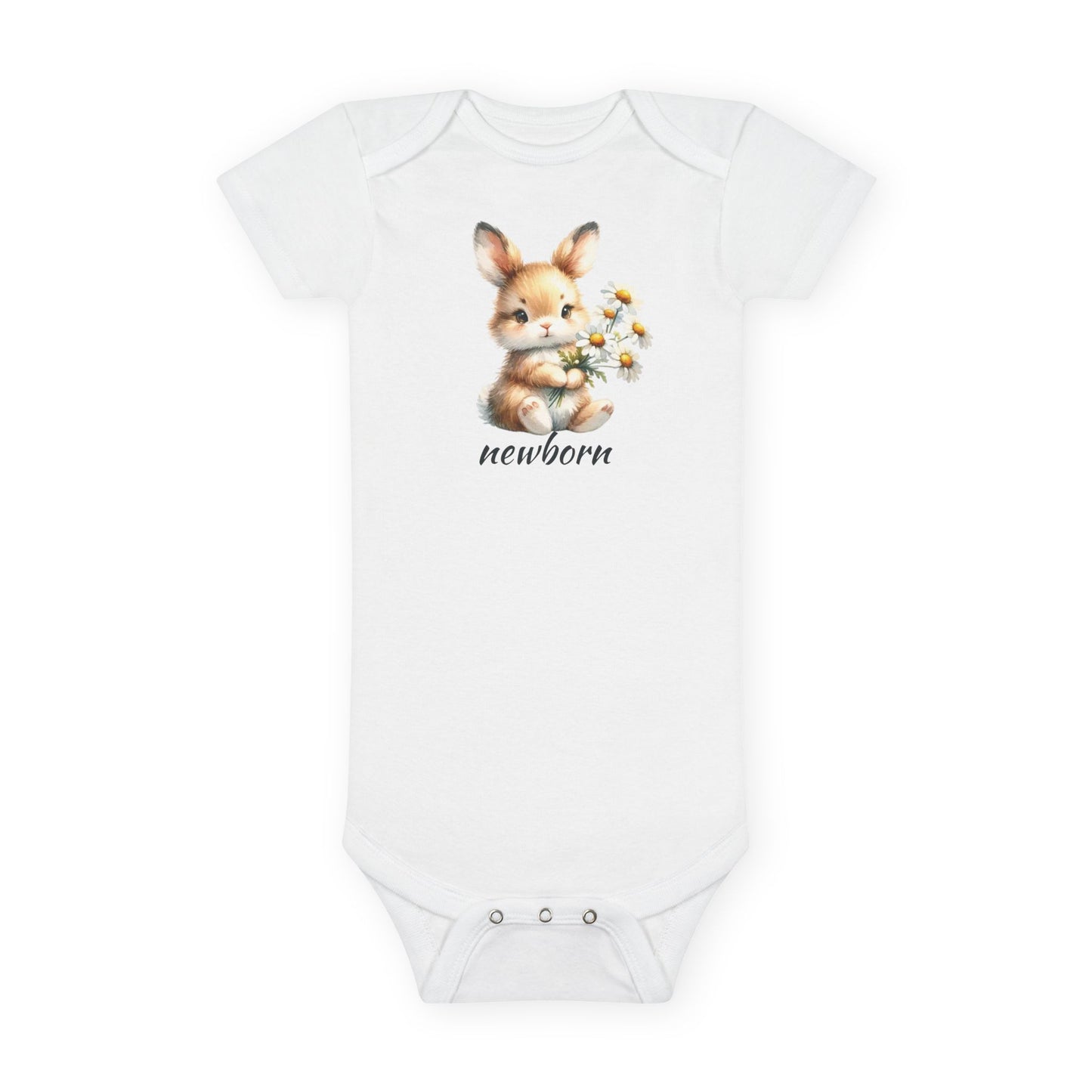 Adorable Newborn Bunny Baby Onesie, Baby Shower Gift, Infant Outfit, Cute Baby Clothing, Spring Babywear