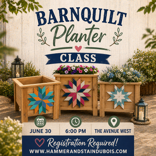 2026-06-30 6 PM Barnquilt Planter (The Avenue West)
