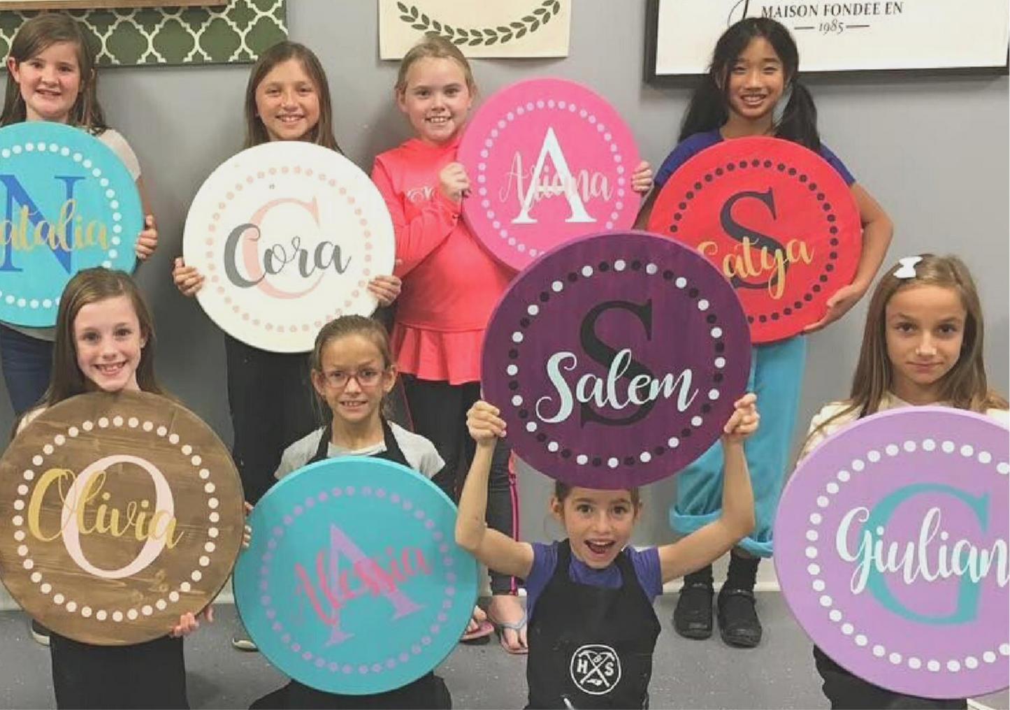 12" Round Sign Party