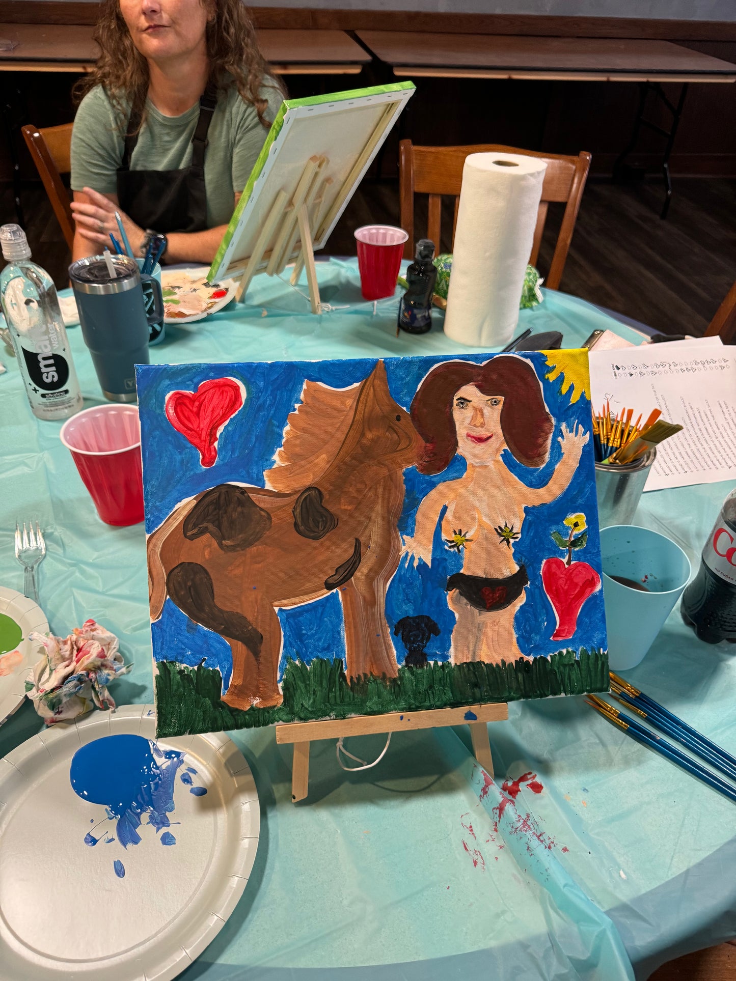 Paint Your Partner’s Portrait