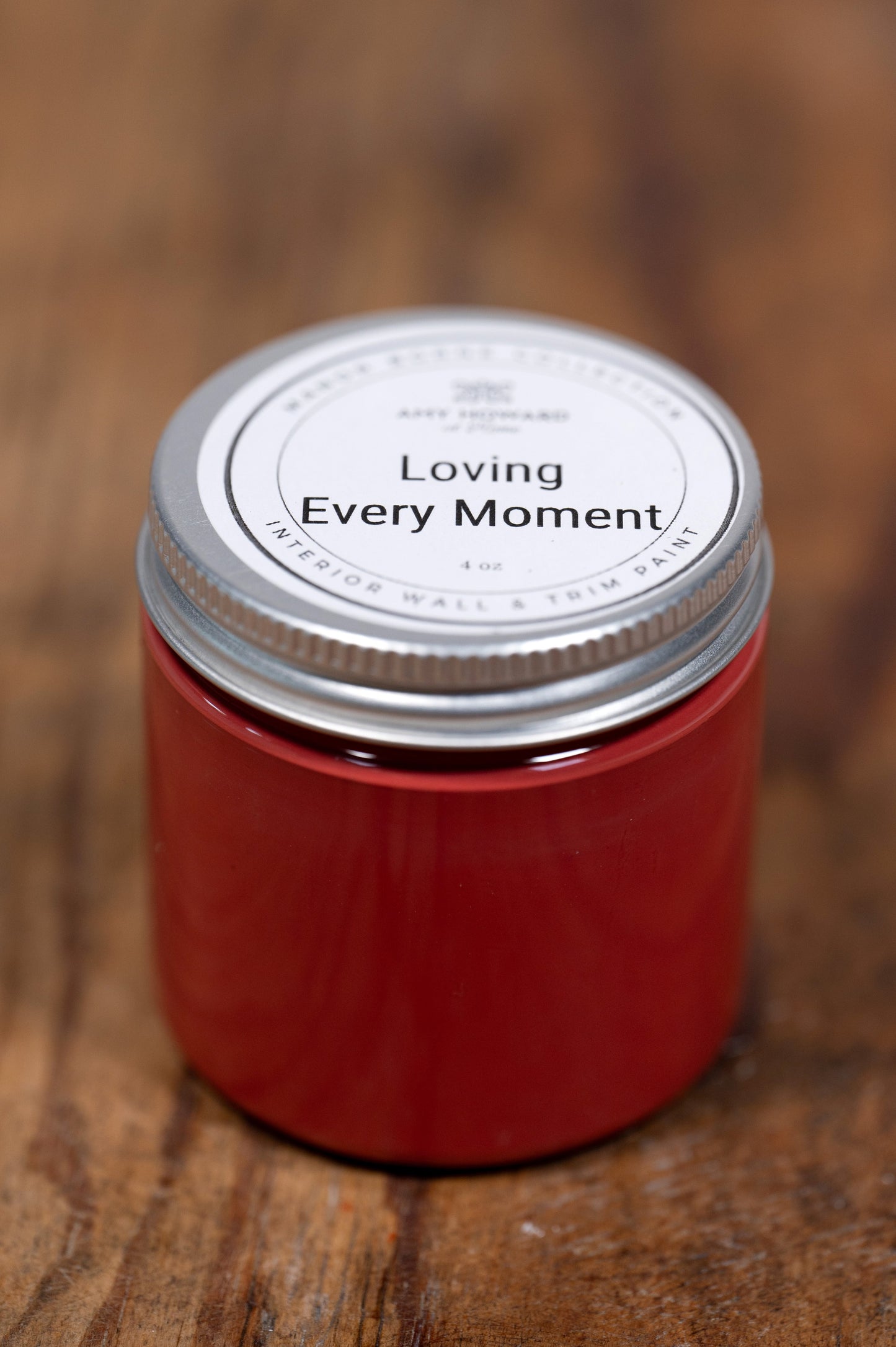 Loving Every Moment - Manor Borne Wall Paint