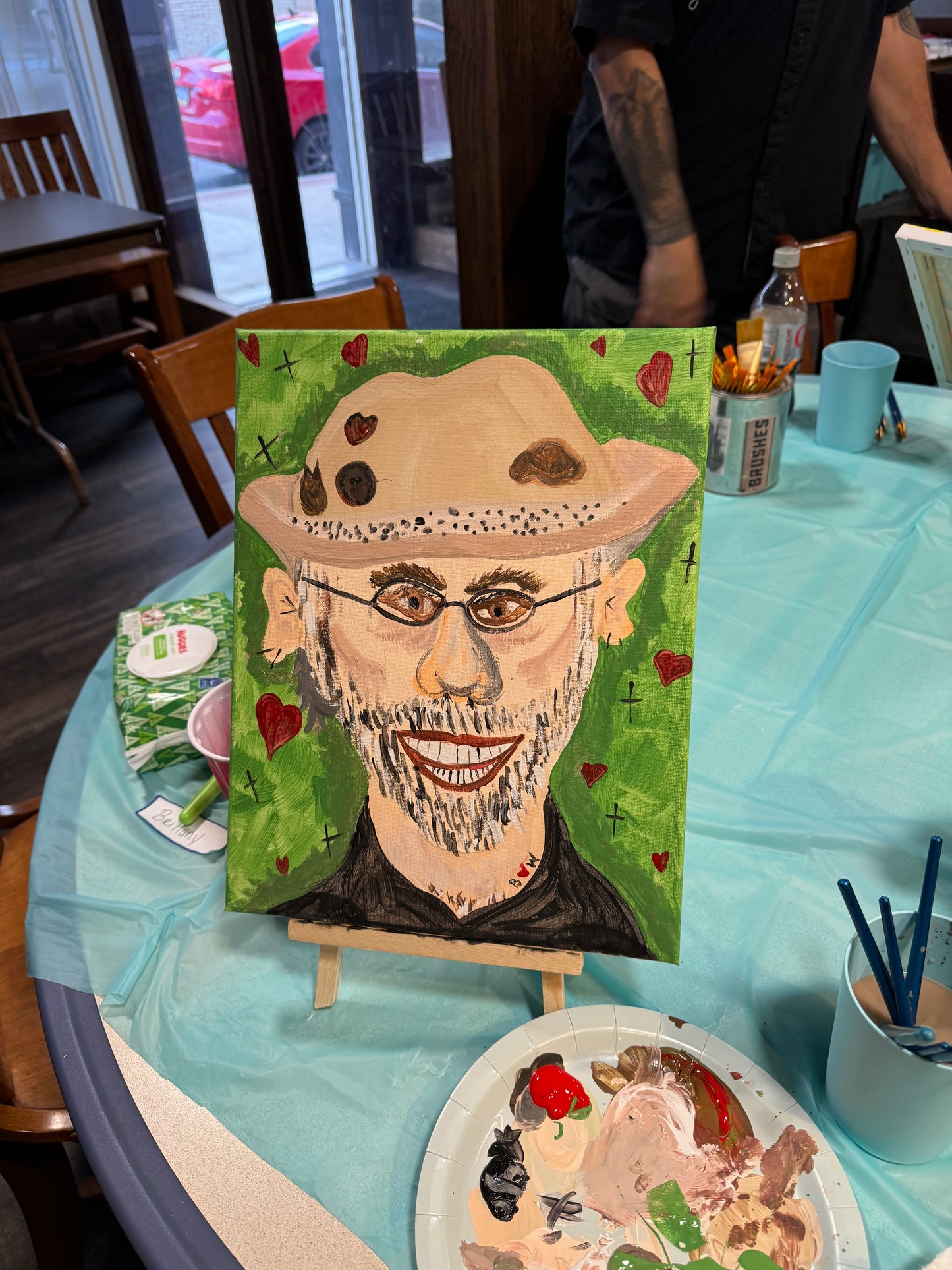 Paint Your Partner’s Portrait