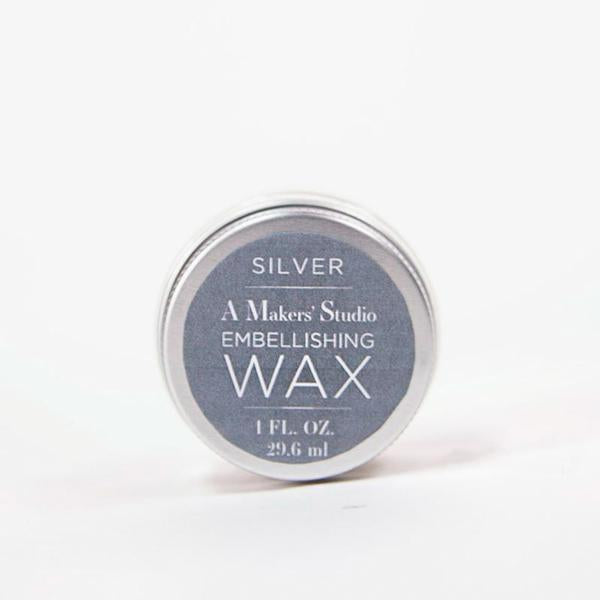 Silver Embellishing Wax - 1 oz.