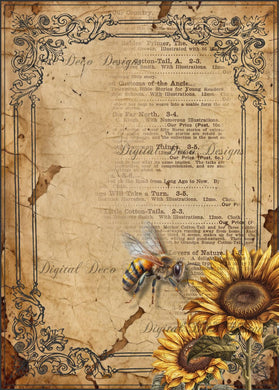 Bee A Sunflower 3 (#A022)