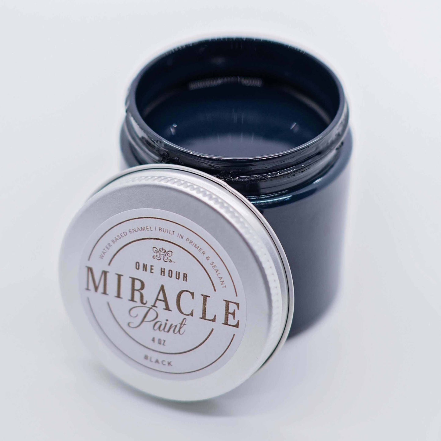 Miracle Paint - Black 4oz Sample