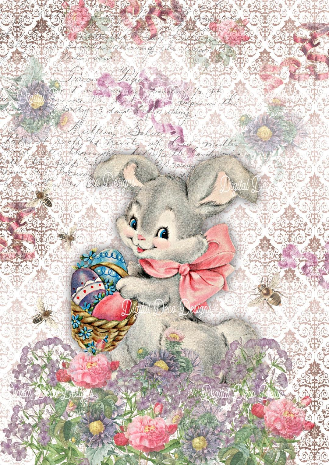 Bow Bunny (#A056)