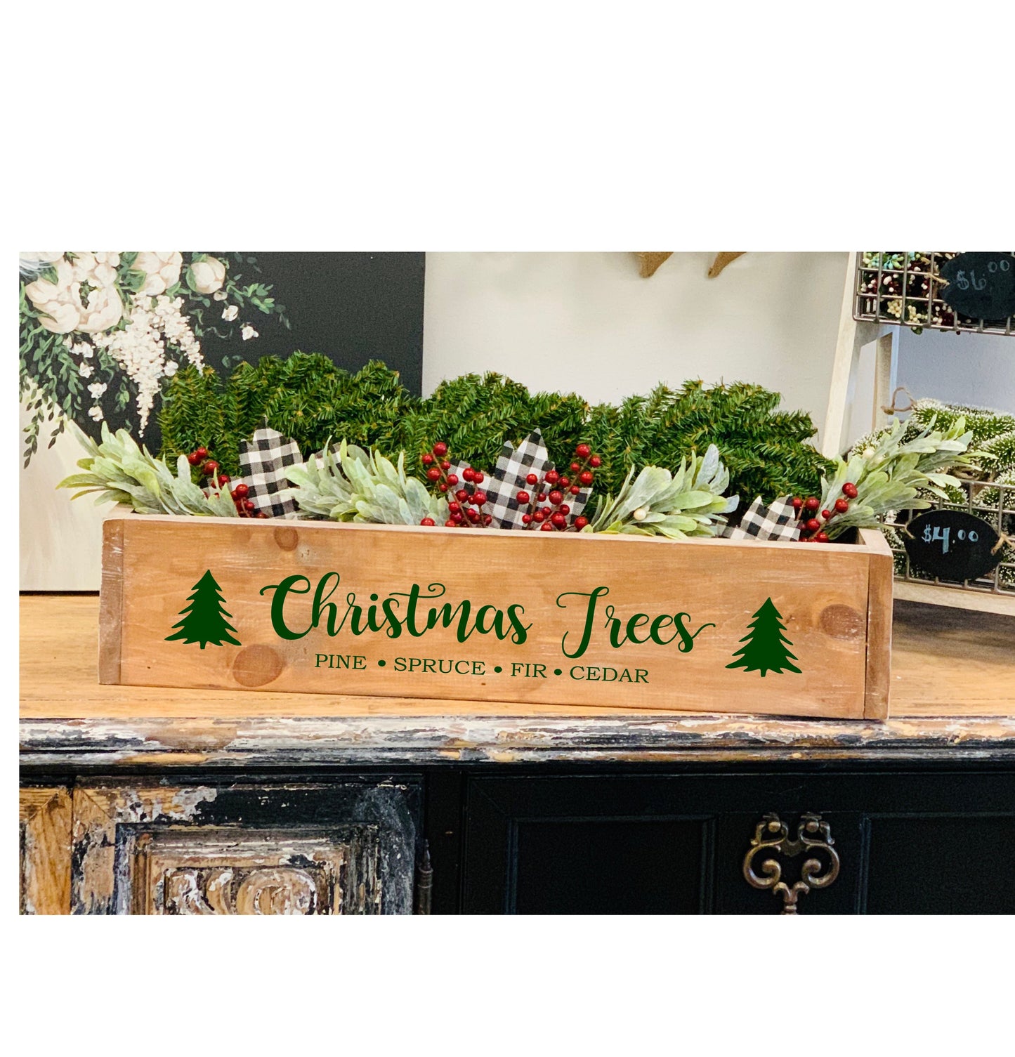 Christmas Farmhouse Tray Workshop