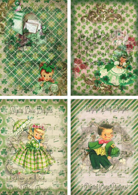 Cloverfield Hill 4 Collage Sheet (#B003)