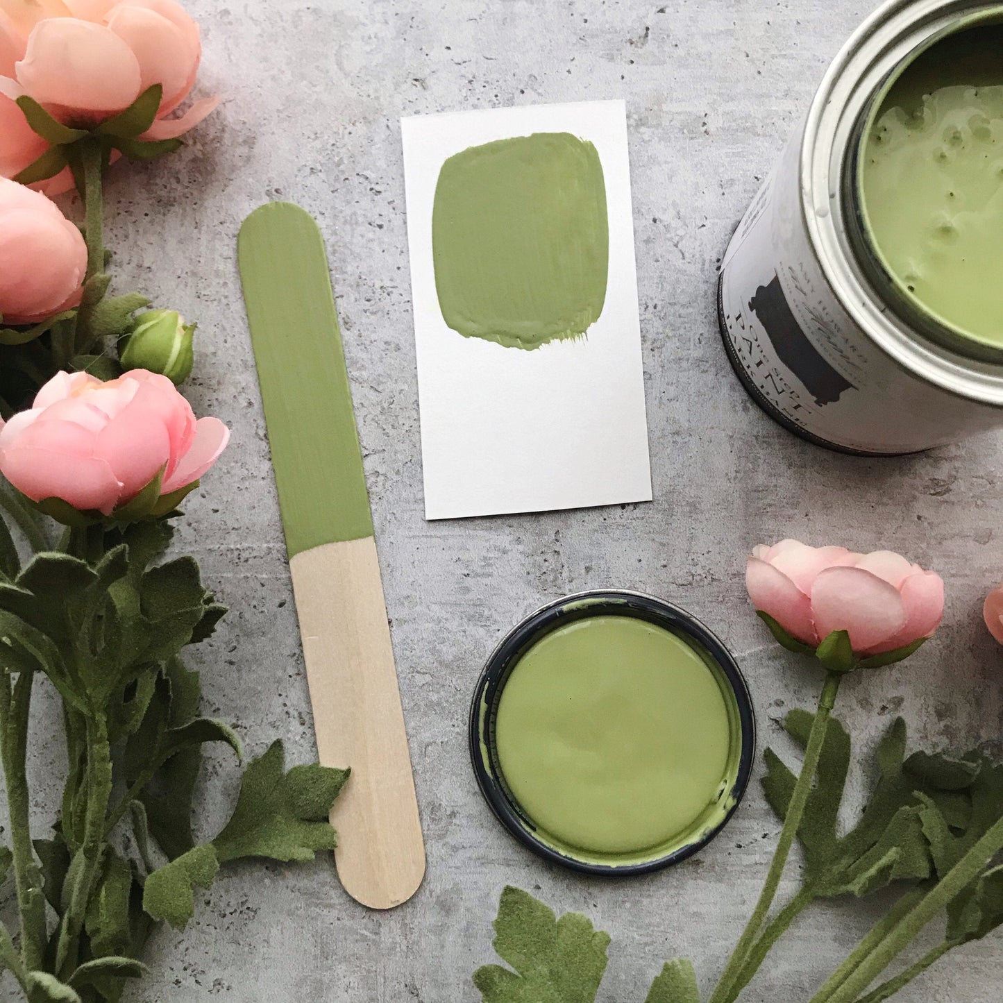 Dunavant Green - One Step Paint - 4oz Sample