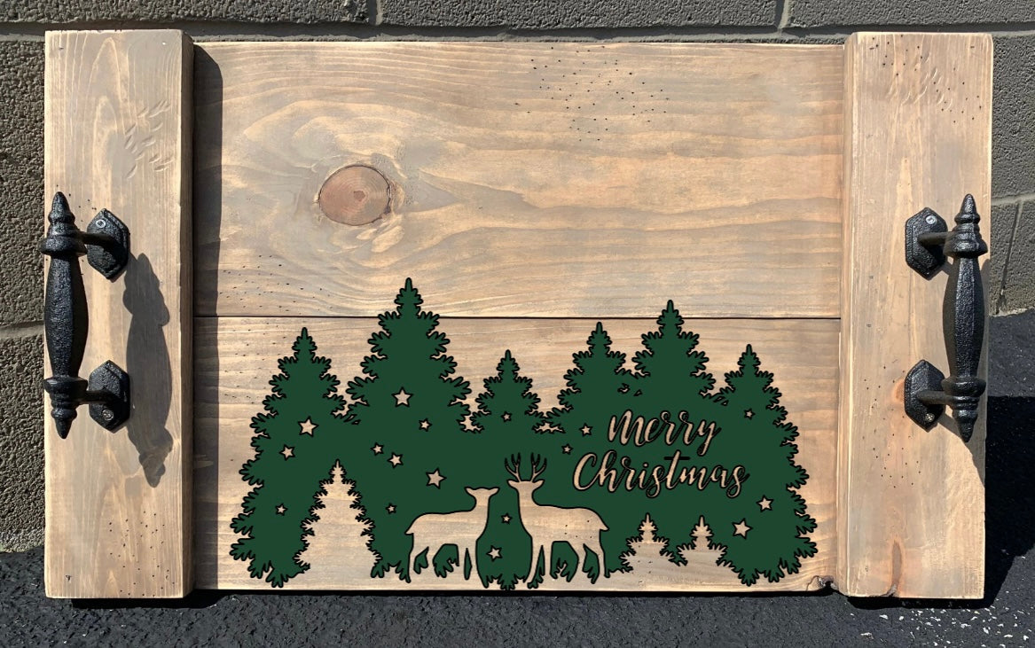 Christmas Farmhouse Tray Workshop