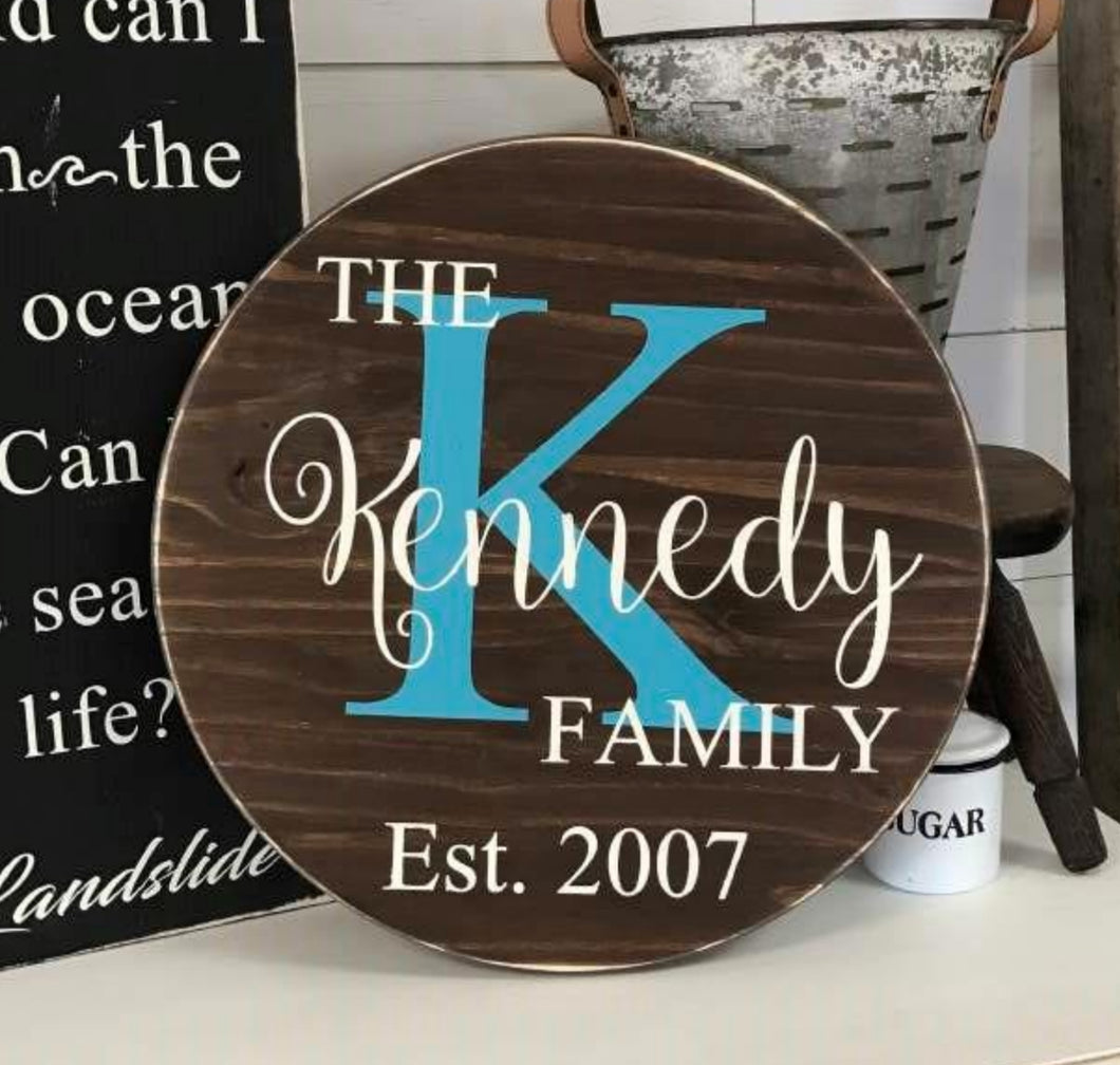 Personalized Lazy Susan