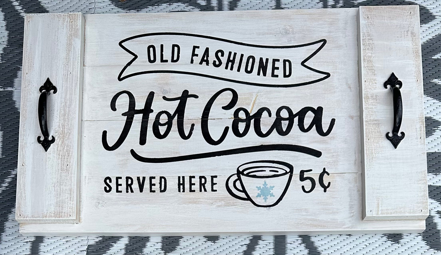 Christmas Farmhouse Tray Workshop