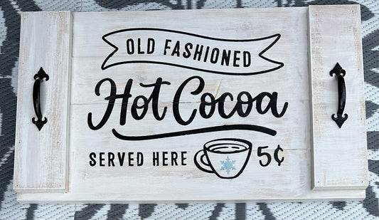 Christmas Farmhouse Tray Workshop