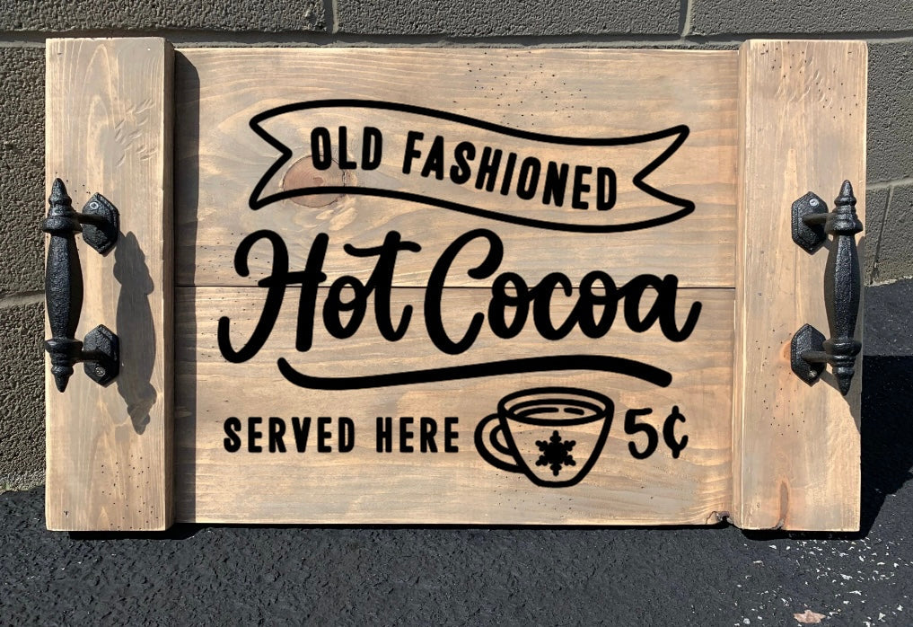 Christmas Farmhouse Tray Workshop