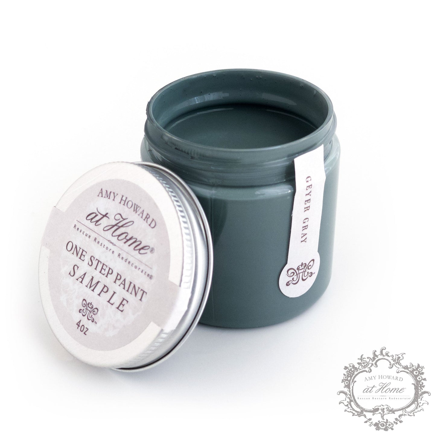 Geyer Gray - One Step Paint - 4oz Sample
