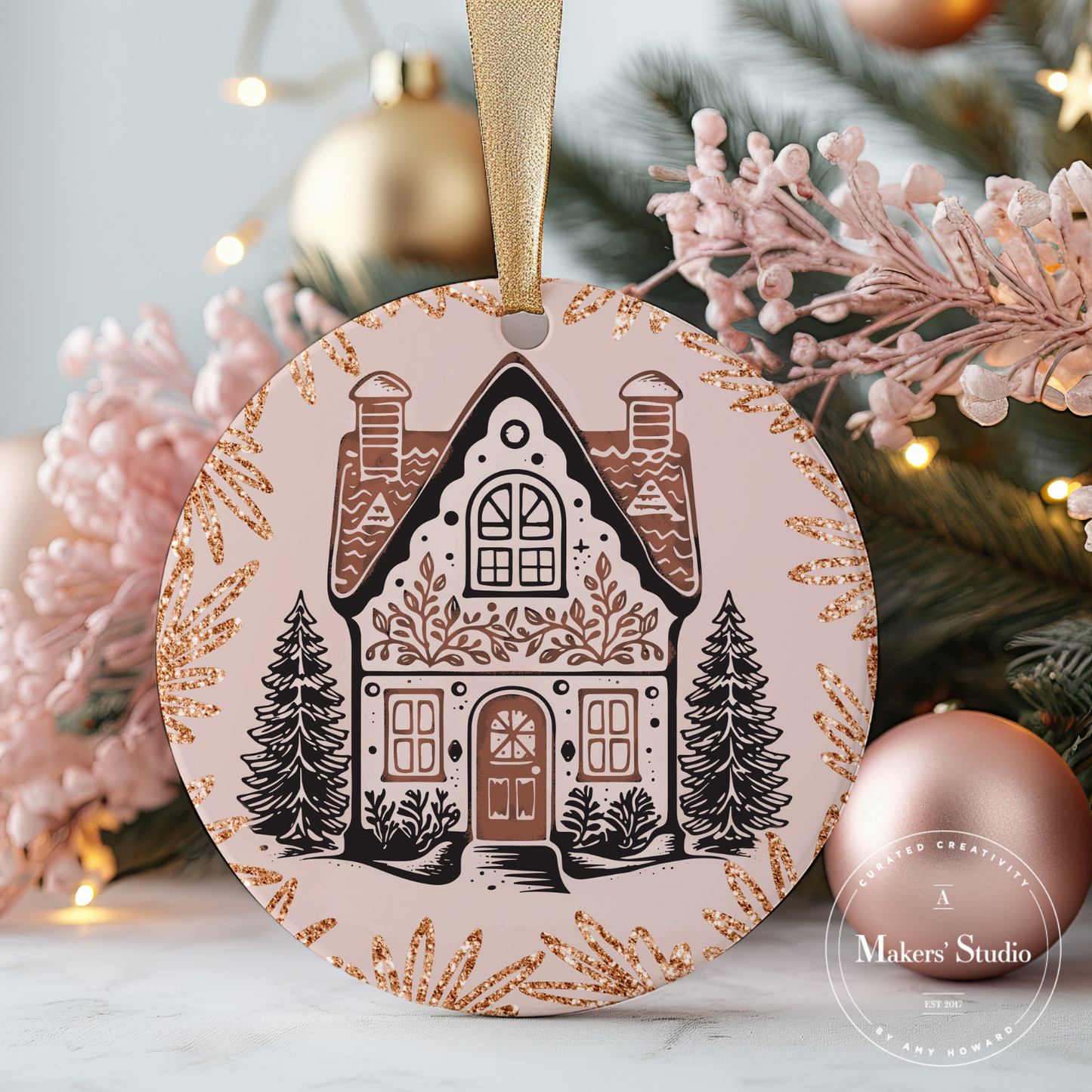 Gingerbread & Angels - Mesh Stencil 12x12