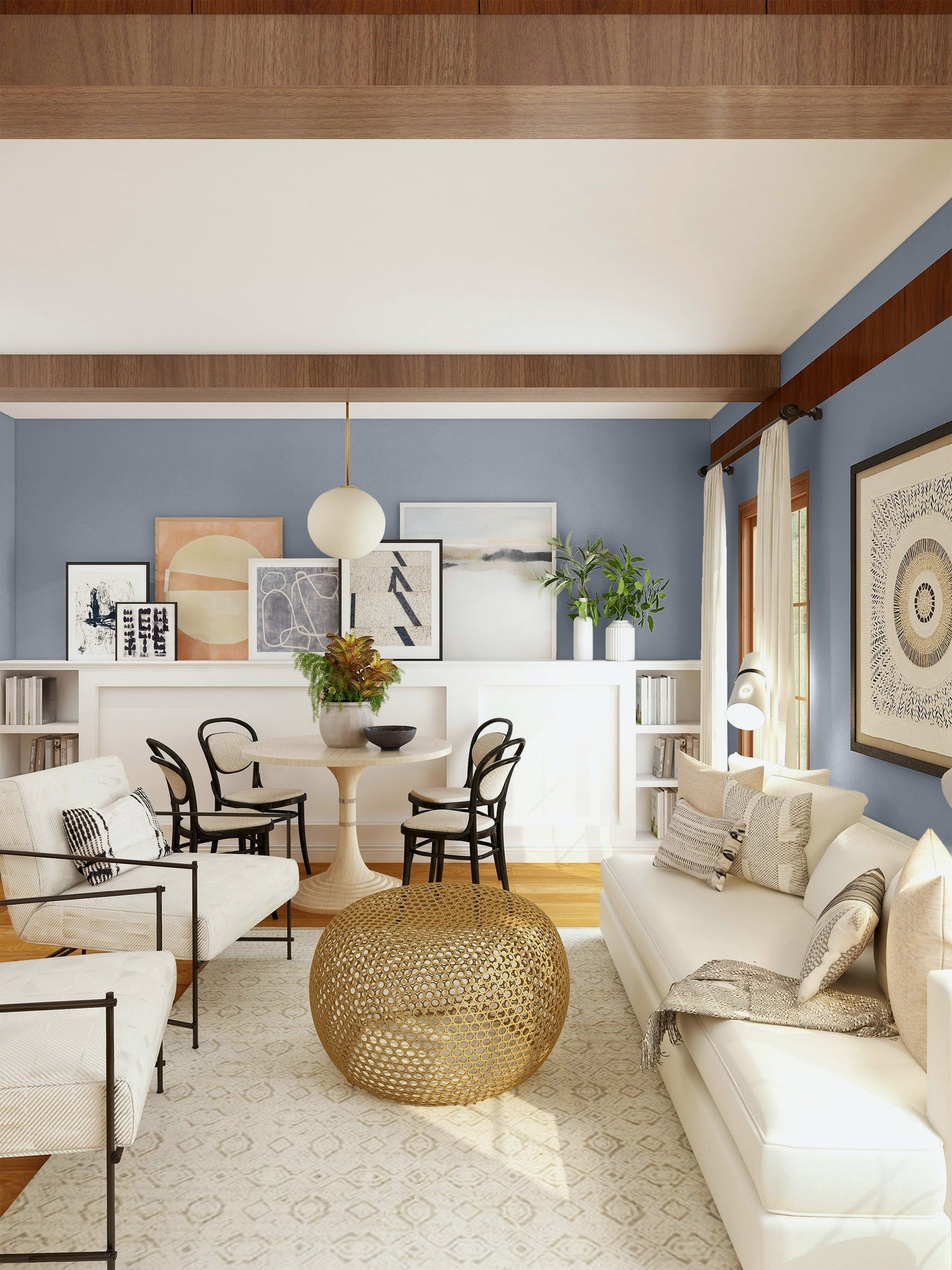 God Fearing Man - Manor Borne Wall Paint