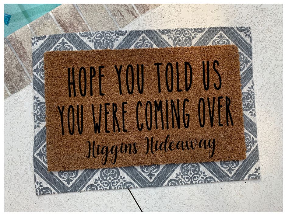 Doormats and Donuts with a little Pumpkin Spice