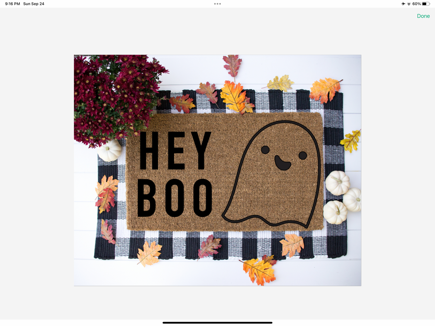 Personalized Doormat