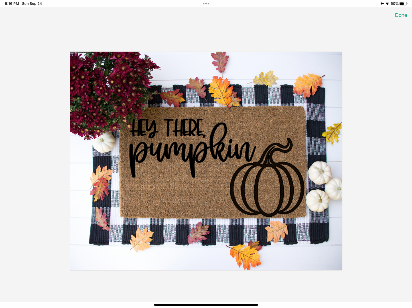 Personalized Doormat