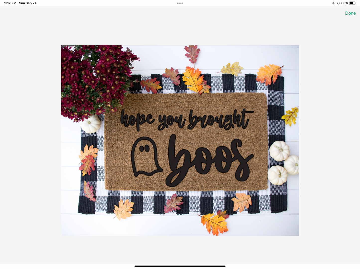 Personalized Doormat