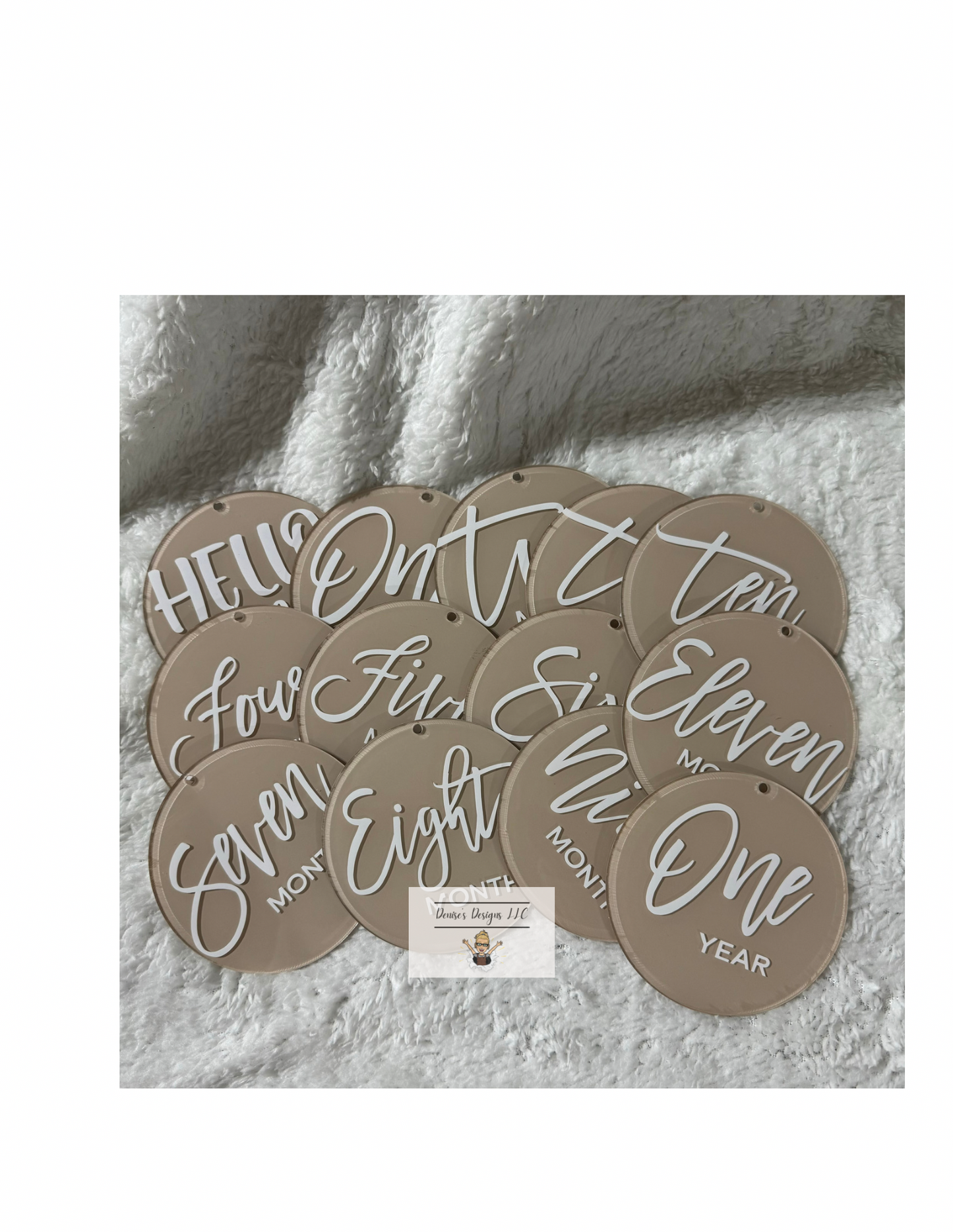 Baby Milestone Discs