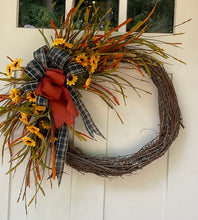 10-09-25 6 PM  Sunflower Wreath Workshop