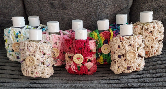 Mini Sanitzer Keychain Holder
