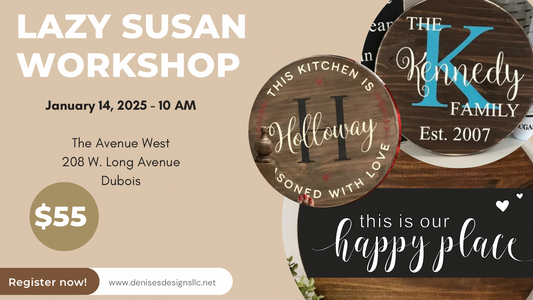 Lazy Susan Workshop