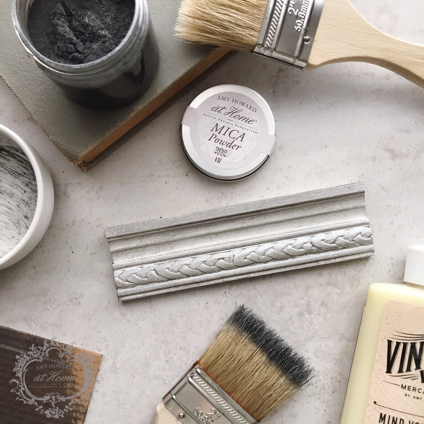 Pewter - Mica Powder