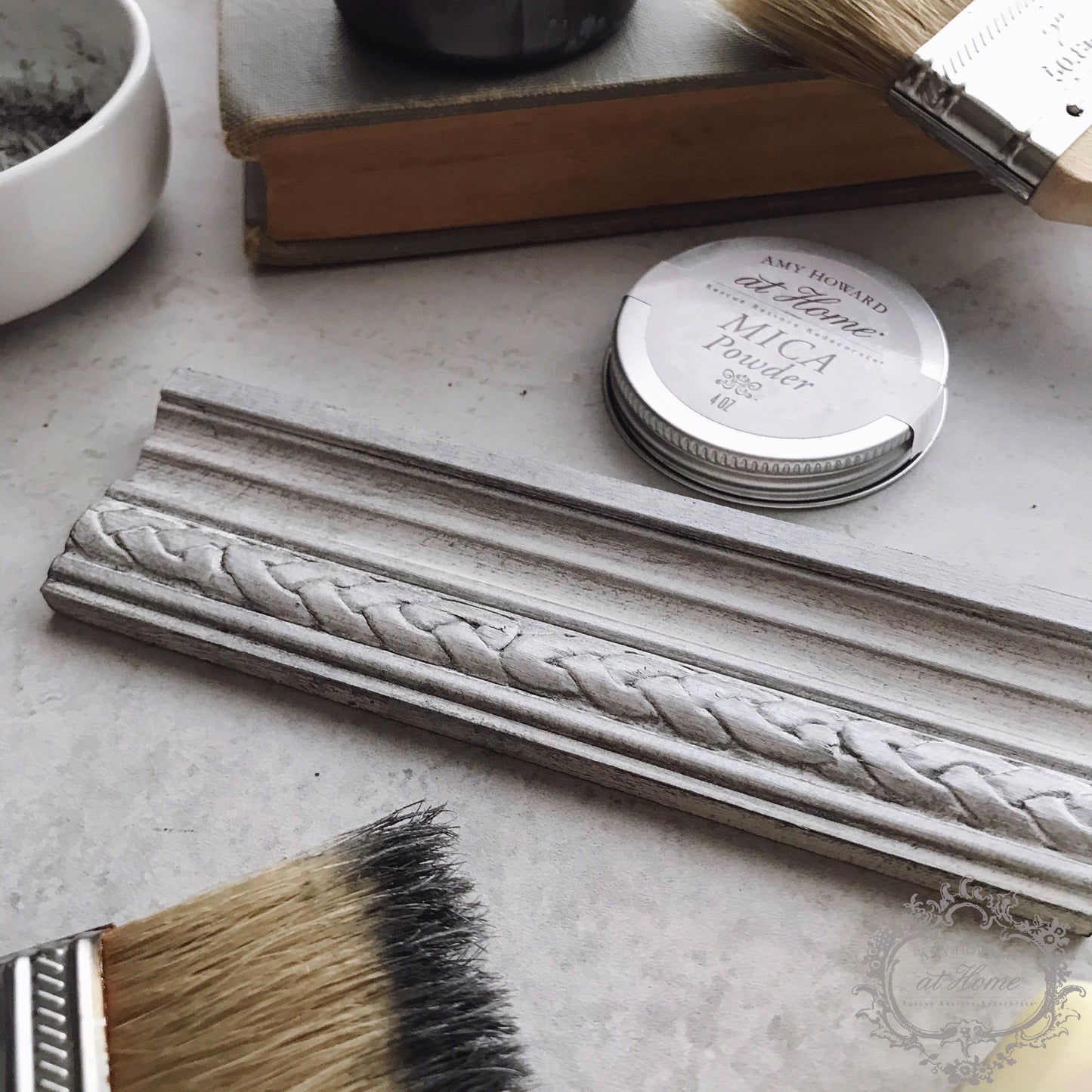 Pewter - Mica Powder