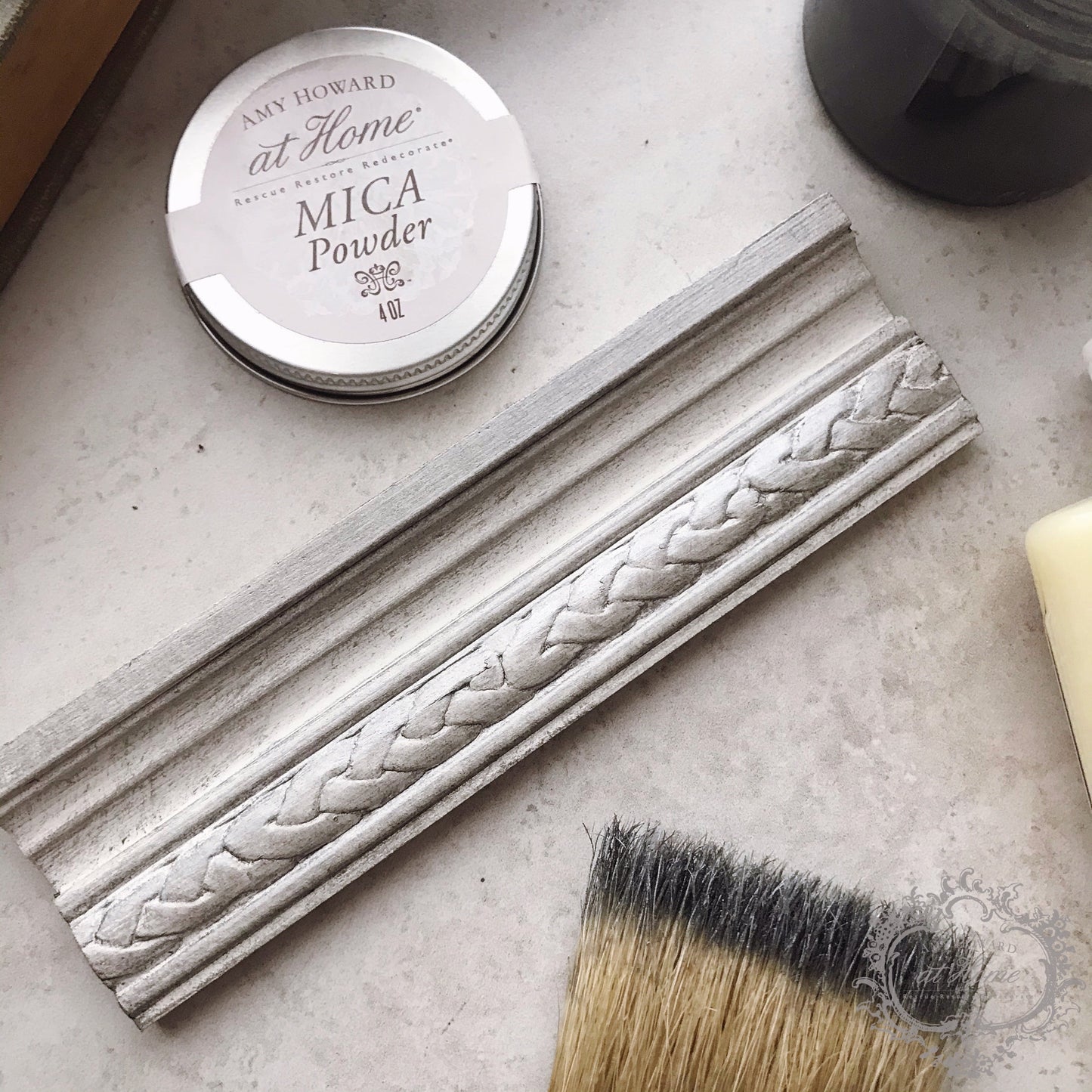 Pewter - Mica Powder