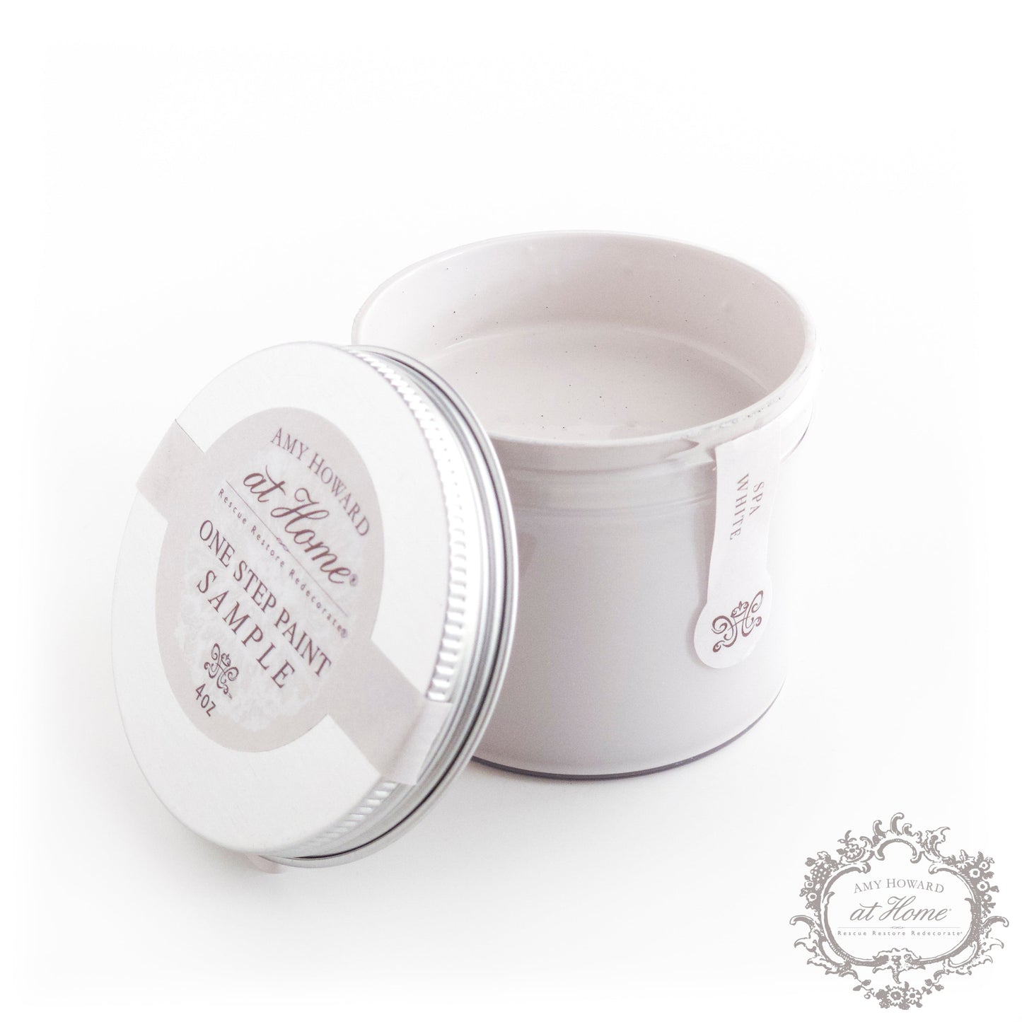 Spa White - One Step Paint - 4oz Sample