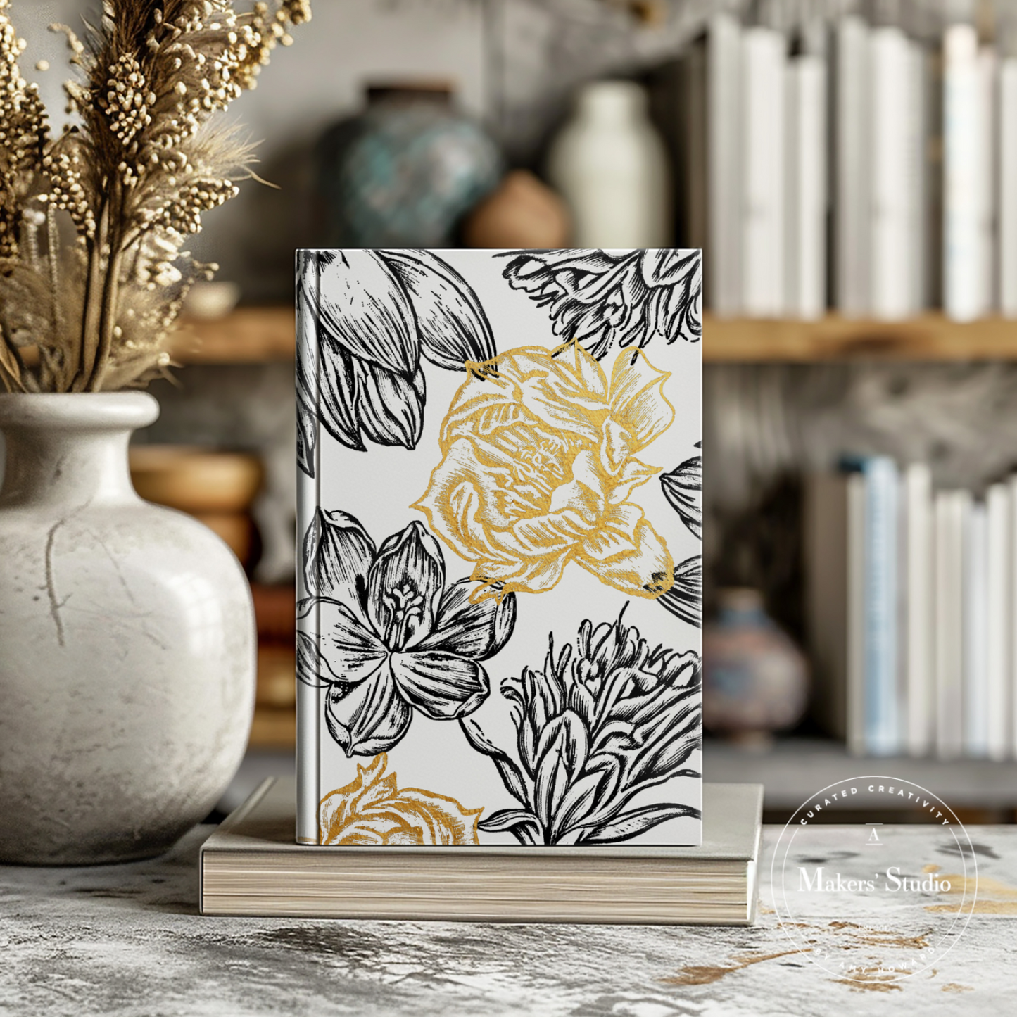 Vintage Floral Art - Mesh Stencil 12x18