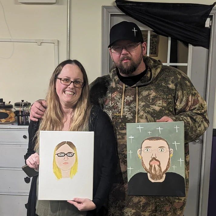 Paint Your Partner’s Portrait