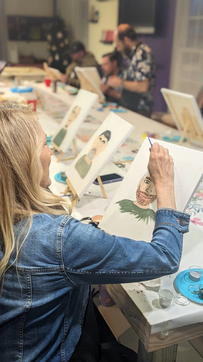 Paint Your Partner’s Portrait