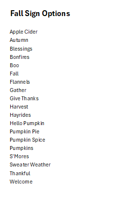 Shelf Sitter Workshop