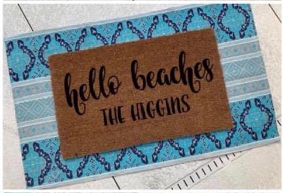Personalized Doormat