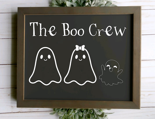 Ghost Family Sign